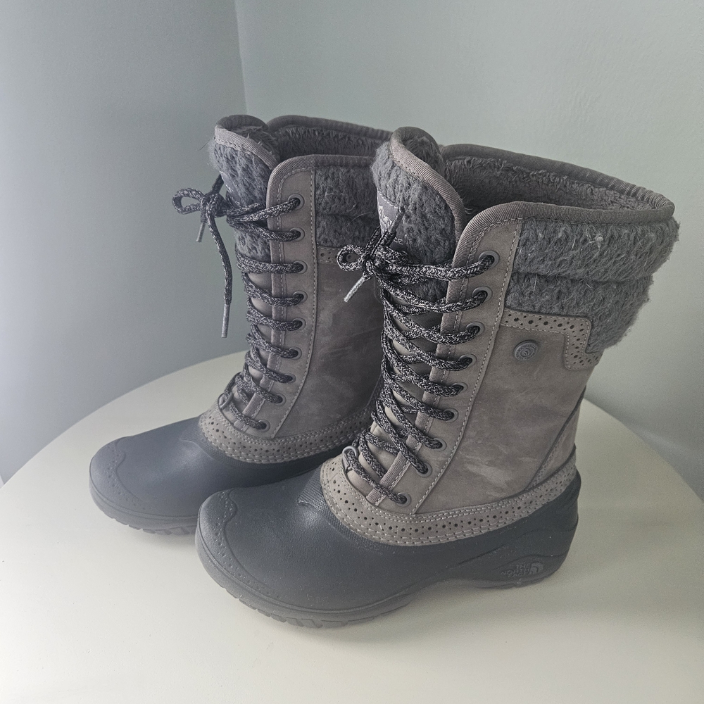 The North Face Women's Gray Winter Boots